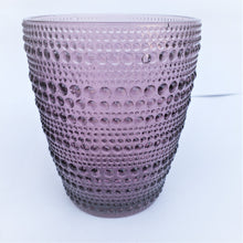 Set 6 Vasos Vidrio Bajo Puntitos Calipso