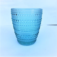 Set 6 Vasos Vidrio Bajo Puntitos Calipso