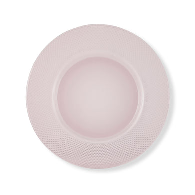 Set 8 platos base panal rosa